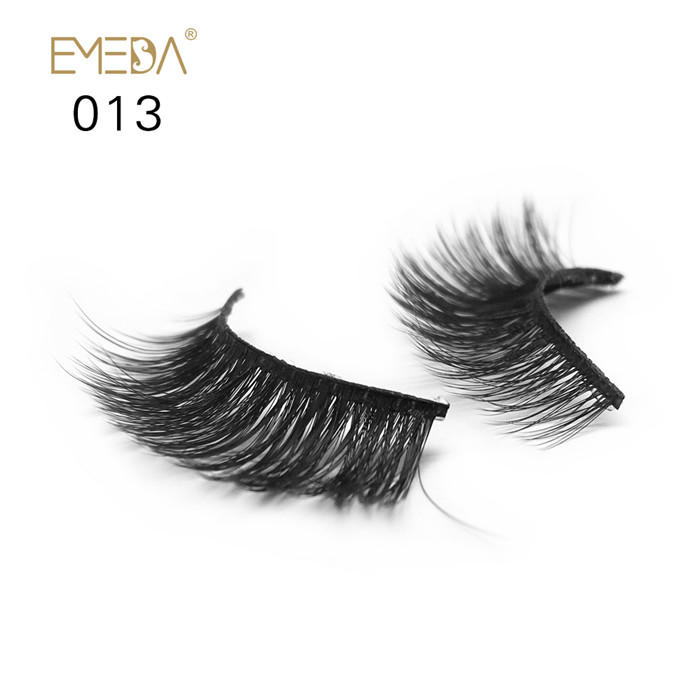 Wholesale 3D silk eyelash factory JH135